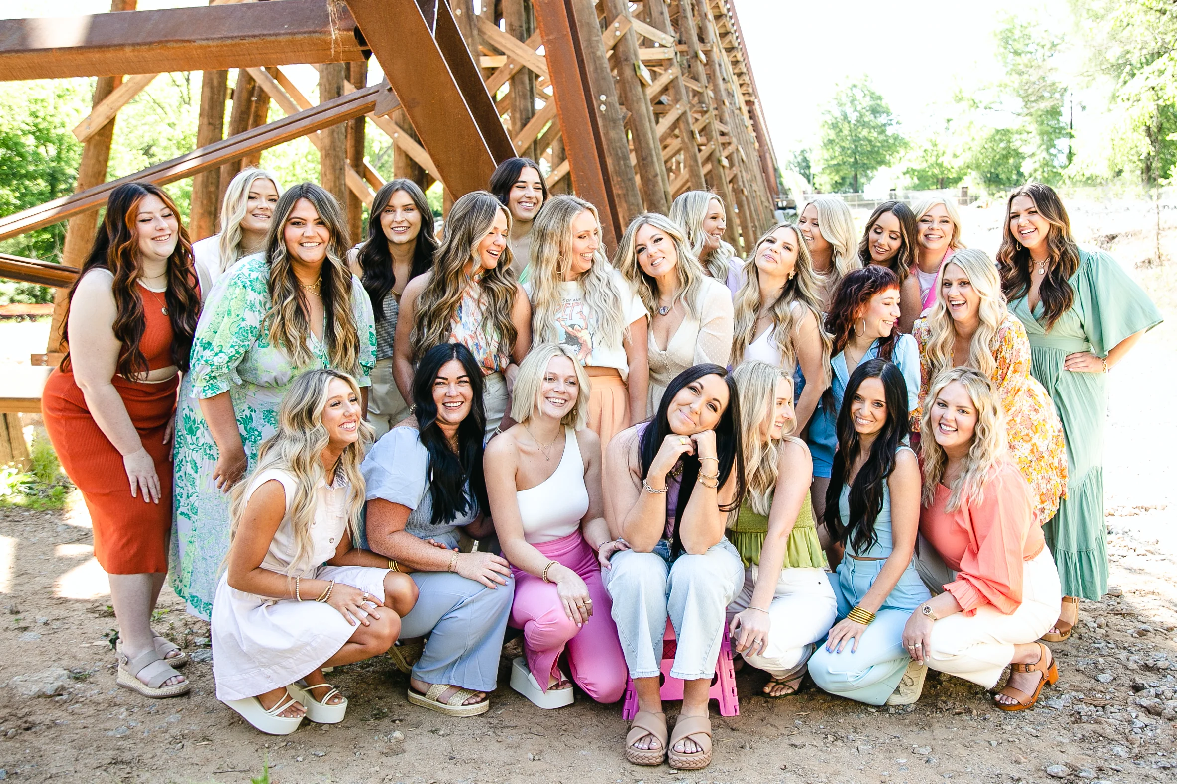 The Tribe Hair Company stylist team